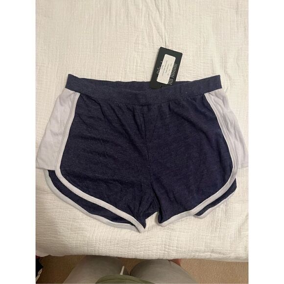 Chaser Blocked Jersey Track Shorts NEW - Picture 1 of 4